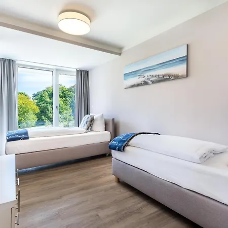 Deluxe-suite 1-02 Mit Ost-loggia Und Schoenem Gartenblick Apartament Lubeka