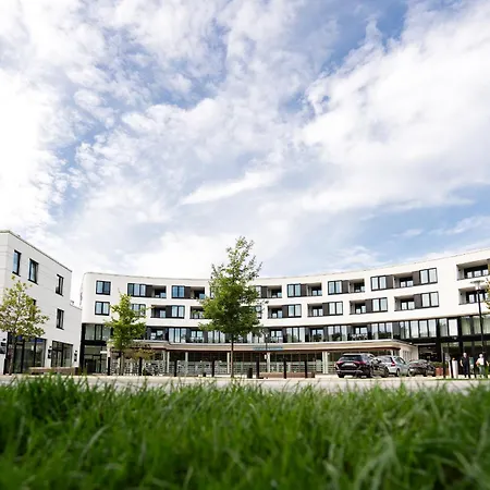 Godewindpark Deluxe-suite 1-02 Mit Ost-loggia Und Schoenem Gartenblick Apartmán Lübeck